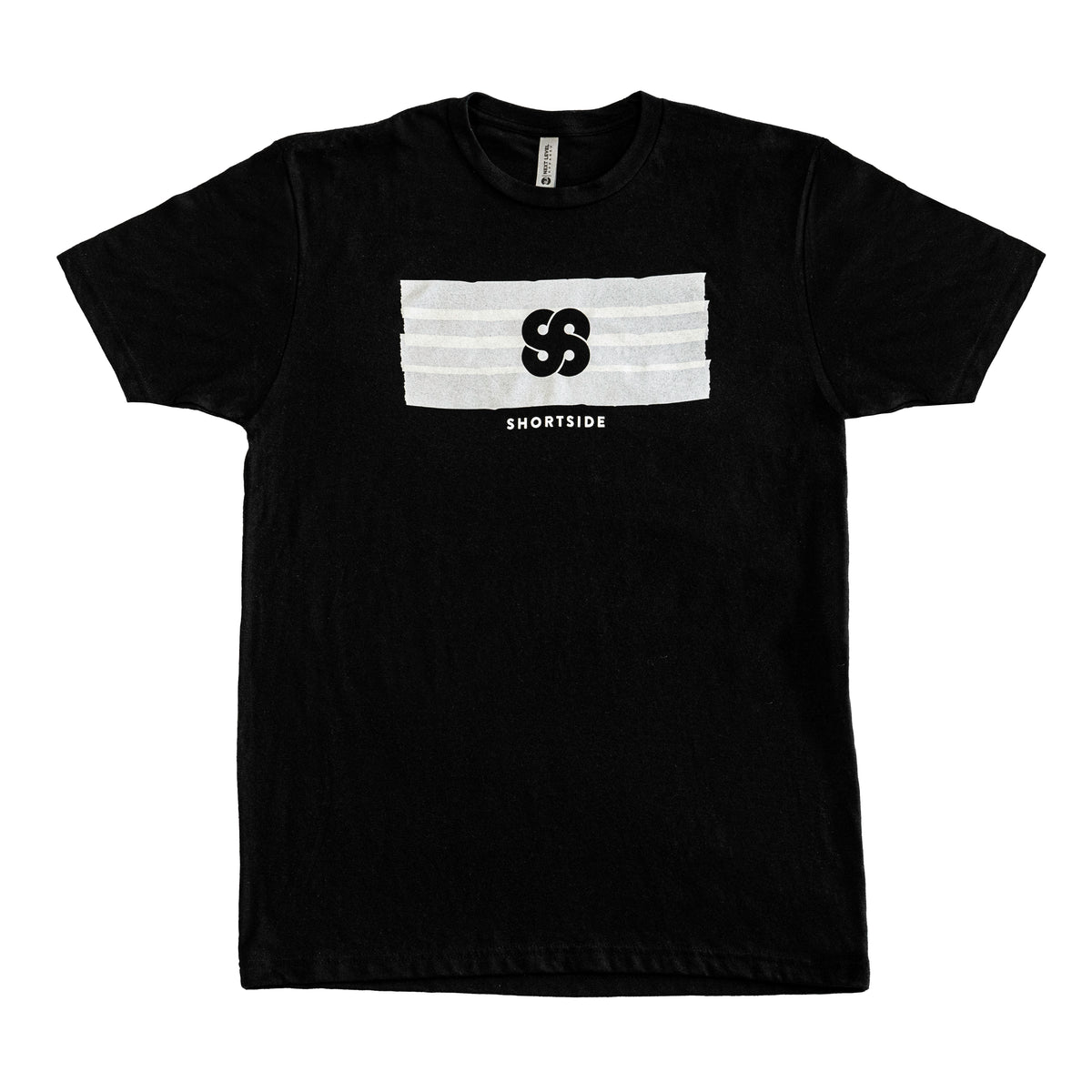 ShortSide Design Tee Black