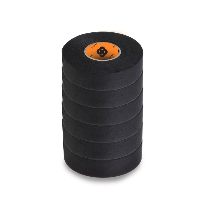 ShortSide 6 Pack Black Hockey Tape