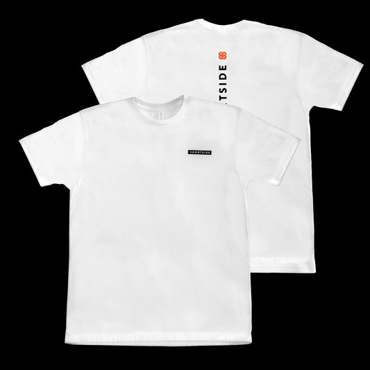 ShortSide Design Tee White