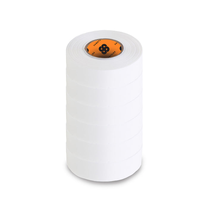 ShortSide 6 Pack White Hockey Tape