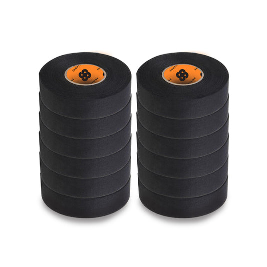 ShortSide 12 Pack Black Hockey Tape