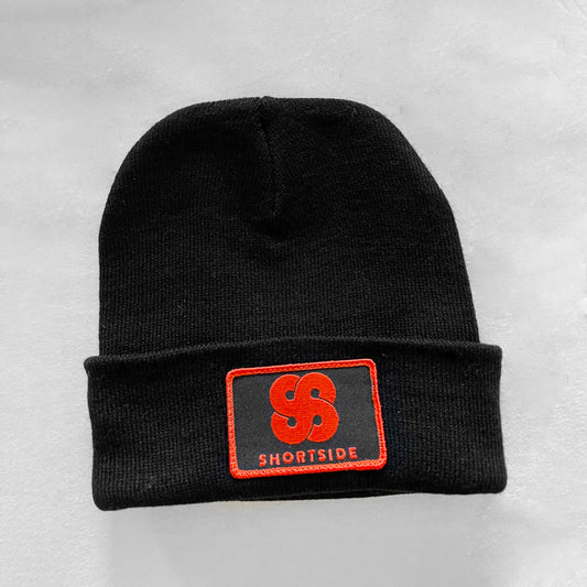 ShortSide Black Beanie